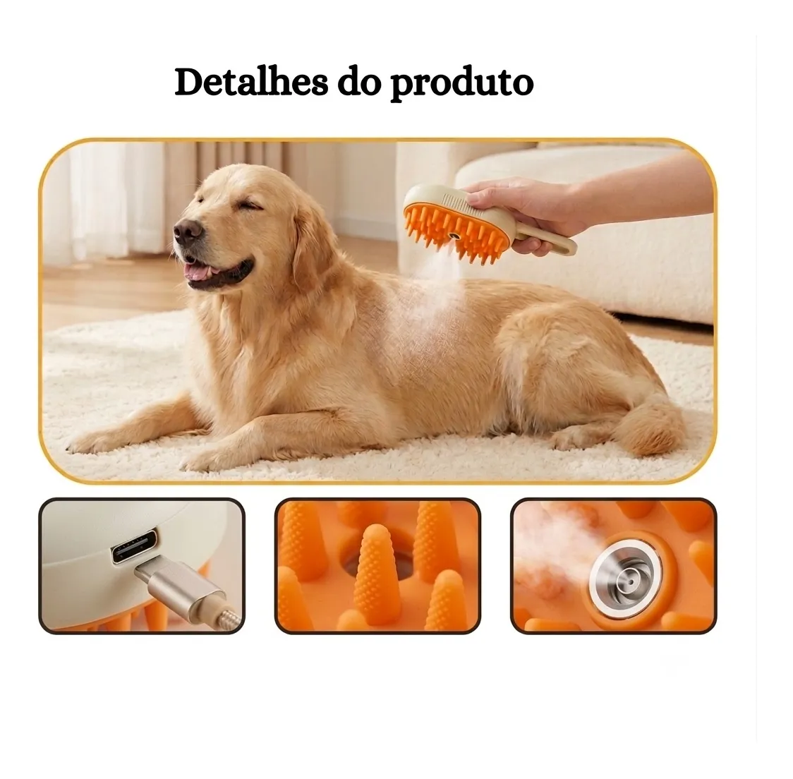D_NQ_NP_2X_915494-MLB110978773226_052026-F-escova-vapor-premium-autolimpante-3-em-1-gatos-caes